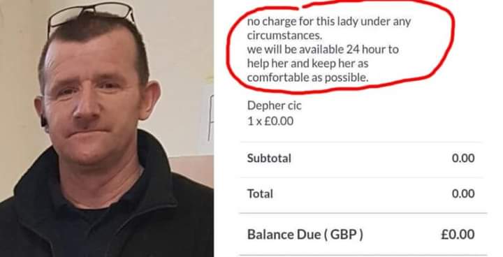 A plumber fixed the boiler of a 91-year-old terminally ill woman and billed her $0