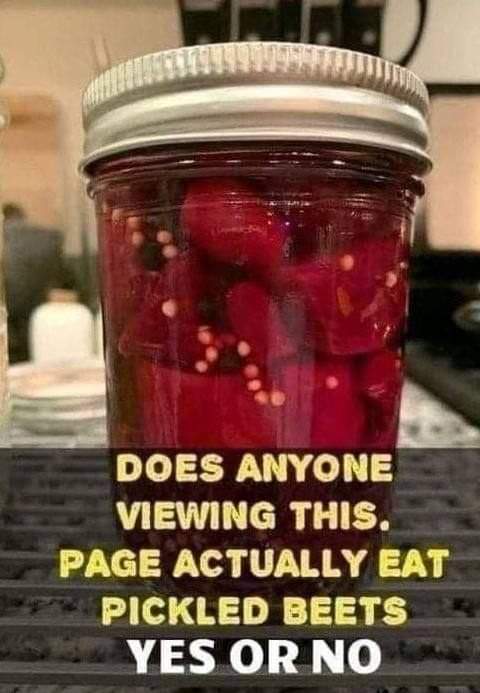 Eight large, fresh beets one cup vinegar half a cup of sugar one and a half tsp whole cloves One and a half tsp whole allspice Half a teaspoon of salt