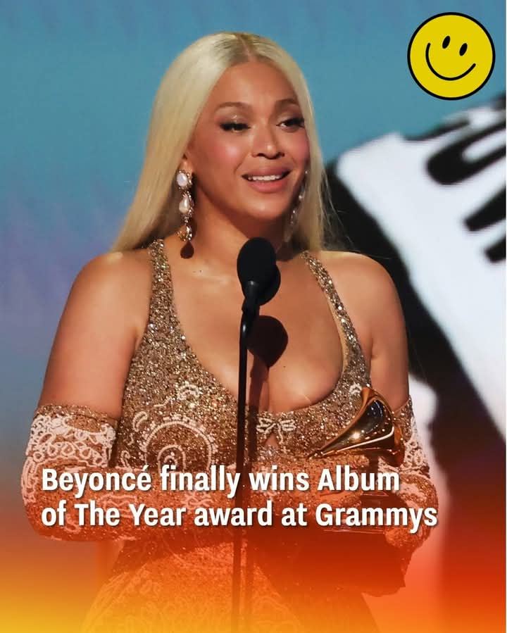 Beyoncé finally wins Album of The Year award at Grammys